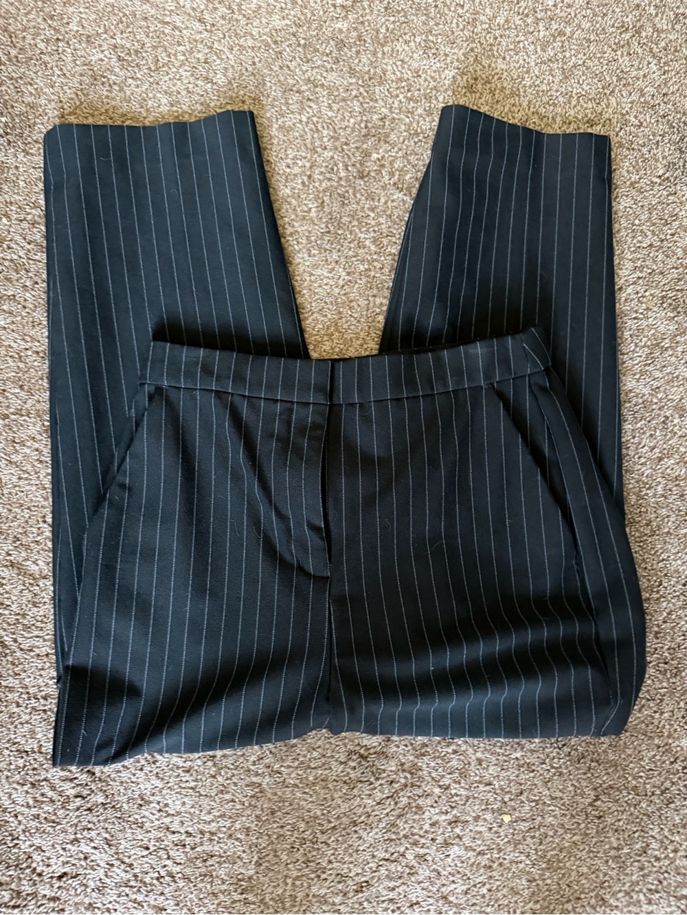 Express Women’s Black Pinstripe Dress Pants